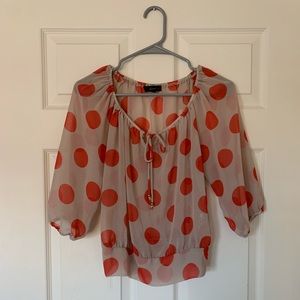 Polka Dot Blouse